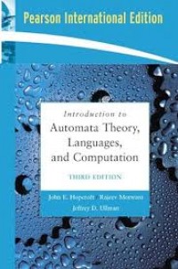 Introduction to Automata Theory, Languages, and Computation 3rd ed.