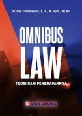 Omnibus Law: Teori dan Penerapannya