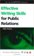 Effective Writing Skills for Public Relations 2nd ed.