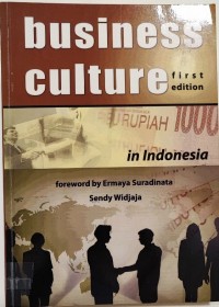 Business Culture : in Indonesia 1st ed.