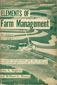 Elements of Farm Managements