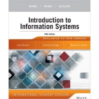 Introduction to Information Systems 5th ed.