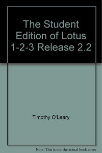 he Student Edition of Lotus 1-2-3 release 2.2
