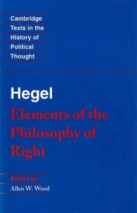 Elements of the Philosophy of Right