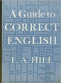 A guide to correct English