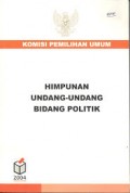 Himpunan Undang-undang Bidang Politik