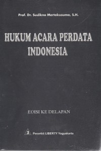 Hukum Acara Perdata Indonesia, Edisi 8