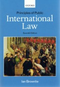 Principles of Public International Law 7th ed.