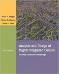 Analysis and Design of Digital Integrated Circuits 3rd Ed.