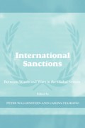 International Sanctions Between Words and Wars in the Global System