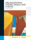 Organizational Theory, Design, And Change 4th ed.