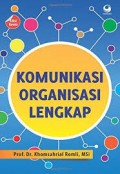 Komunikasi Organisasi Lengkap