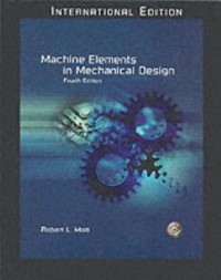 Machine Elements in Mechanical Design, 5th ed.