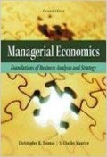 Managerial Economics : Foundation of Business Analysis and Strategy 10th ed.