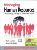 Managing Human Resources : Productivity, Quality of Work Life, Profits, 8th ed.