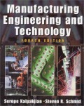 Manufacturing Engineering and Technology 4th ed.