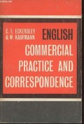 English Commercial Practice and Correspondence