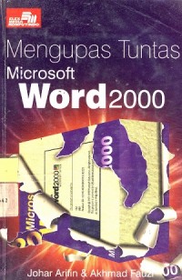 Mengupas Tuntas Microsoft Word 2000