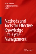 Methods and Tools for effective Knowledge life-Cycle-Management