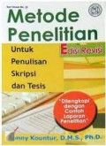 Metode Penelitian untuk penulisan skripsi dan tesis, edisi revisi