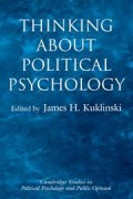 Thinking about Political Psychology