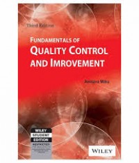 Fundamentals of Quality Control and Improvement 3rd ed.