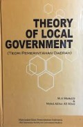 Theory of Local Government (teori Pemerintahan Daerah)