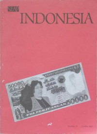 Seap Indonesia, Number 70, October 2000