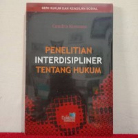 Penelitian Interdisipliner Tentang Hukum