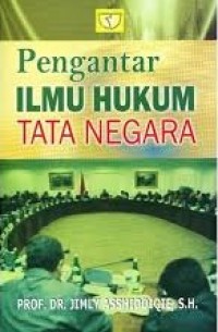 Pengantar Ilmu Hukum Tata Negara