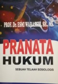 Pranata Hukum Sebuah Telah Sosiologis