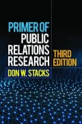 Primer of public relations research 3rd ed.