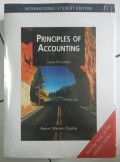 Principles Of Accounting 23th ed.