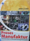 Proses Manufaktur : Introduction to Manufacturing Processes