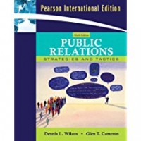 Public Relations : Strategies and Tactics, 9th ed.