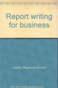 Report Writing for Business 10th editions