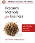 Reseach Methods for Business : A Skill-Building Approach 6th ed.