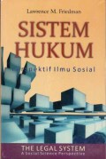 Sistem Hukum : Perspektif Ilmu Sosial