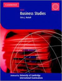 IGCSE : Business Studies