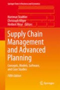 Supply Chain Management and advanced Planning : Concepts, Models, software, and case studies