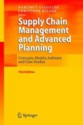 Supply Chain Management and Advanced Planning : Cocepts, Models, Software and Case Studies