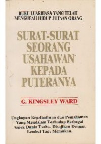 Surat-Surat Seorang Usahawan Kepada Puteranya