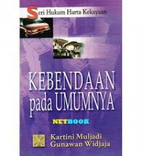 Kebendaan Pada Umumnya