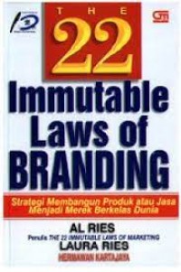 The 22 Immutable Law of Branding