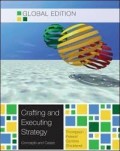 Crafting & Executing Strategy : The Quest for Competitive Advantage concepts and cases 21th ed.