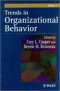 Trends in Organizational Behavior vol.iv