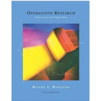 Operations Research : Applications and Algorithms