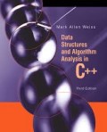 Data Structures and Algorithm Analysis in C++ 3rd edition