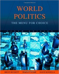 World Politics : The Menu for Choice 9th ed.