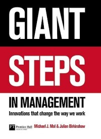 Image of Giant Steps In Management : Creating innovations that change the way we work